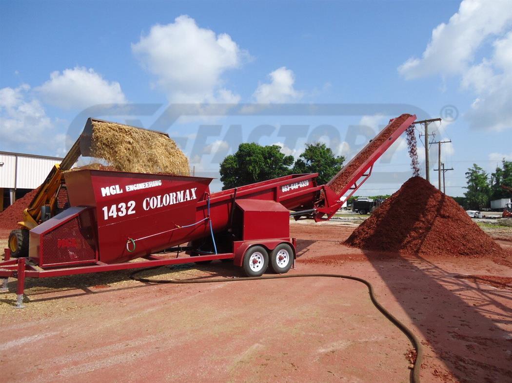 New MGL ENGINEERING MGL 1432 PORTABLE MULCH COLORING MACHINE for sale