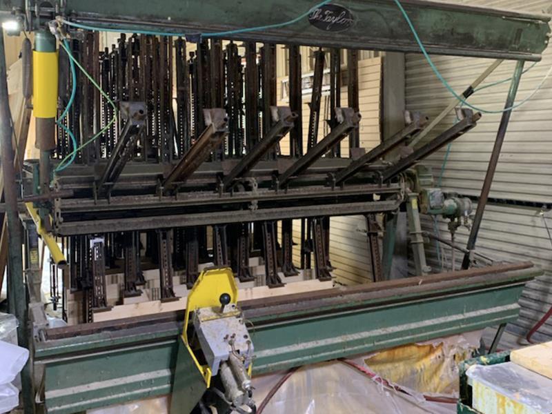 Used TAYLOR 40 SECTION CLAMP CARRIER (PNEUMATIC) for sale