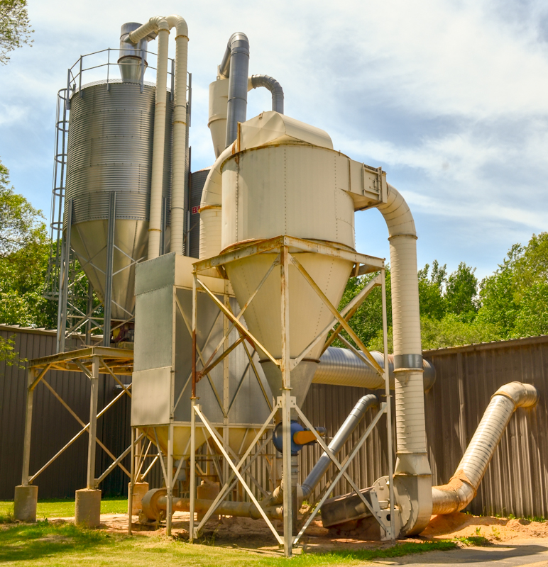 Used BROCK 2SILO BAGHOUSE DUST COLLECTOR