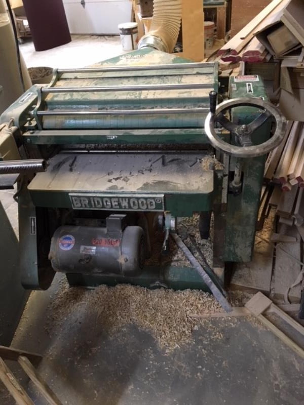 Used BRIDGEWOOD BW240P PLANER