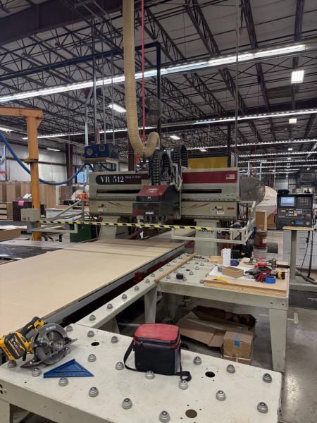 Used KOMO VR 512 MACH II SHO CNC ROUTER (ATC & BORING) for sale