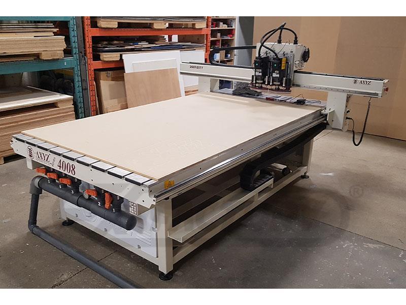 Used AXYZ AUTOMATION 4008 CNC ROUTER (MULTIPLE HEADS) for sale