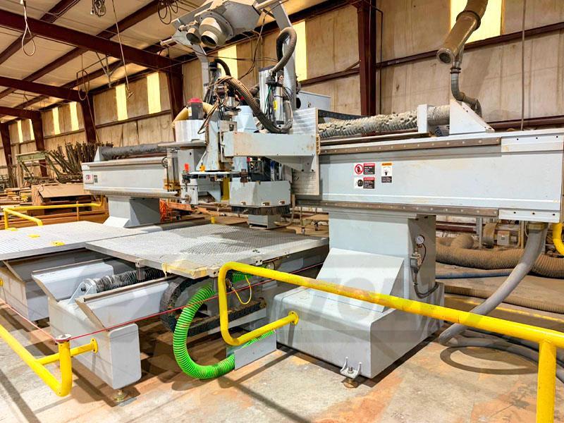 Used NORTHWOOD NW-265 CNC ROUTER (TWIN TABLE W/ATC & BORING) for sale