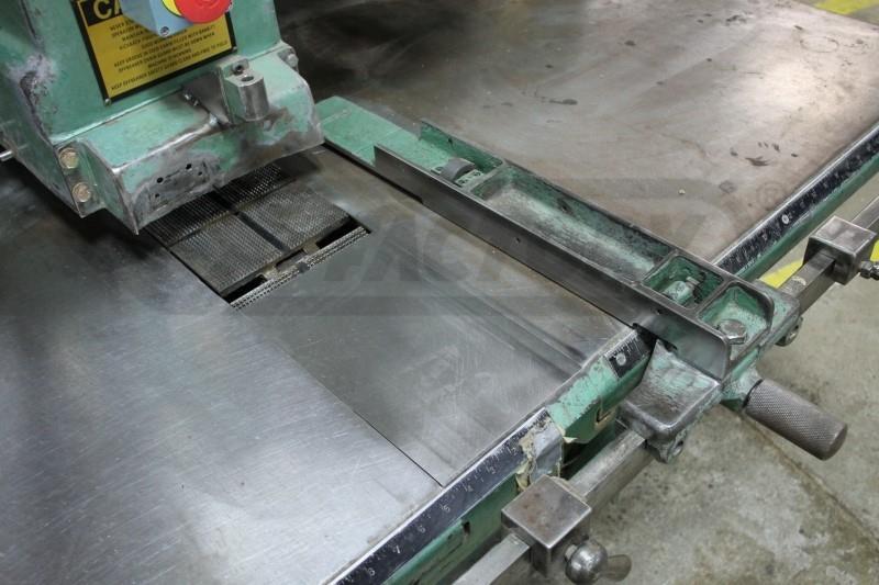 Used MATTISON 404 STRAIGHT LINE RIP-SAW (SINGLE BLADE) for sale
