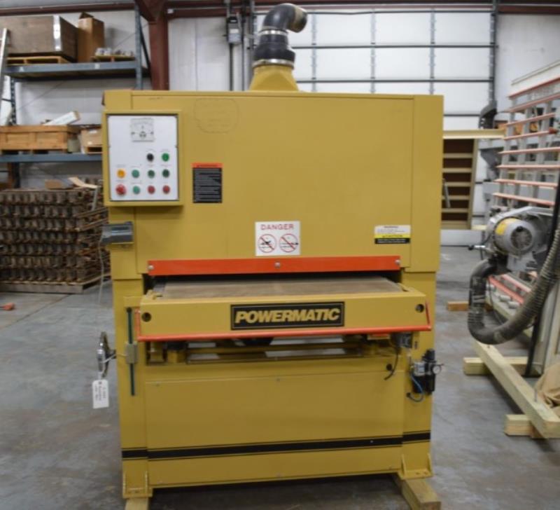 Used POWERMATIC PM-37 WIDE BELT (1-HEAD 